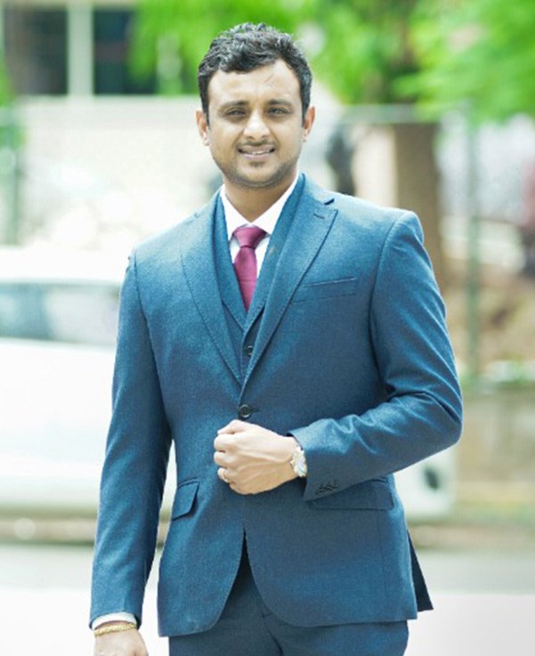 Image of Mr. Sudhin Mandanna, Chairman and Managing Director of KAIG Group